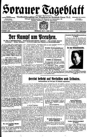 Sorauer Tageblatt vom 08.06.1932
