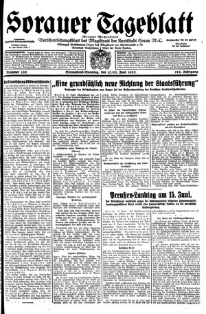 Sorauer Tageblatt vom 11.06.1932