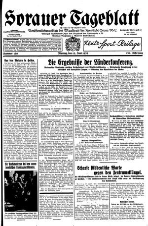 Sorauer Tageblatt vom 13.06.1932