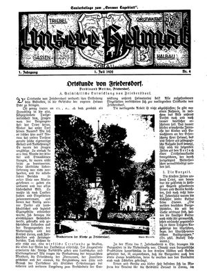Sorauer Tageblatt vom 30.06.1932