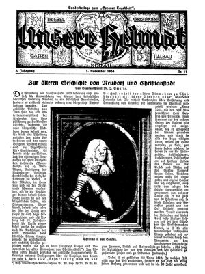 Sorauer Tageblatt vom 01.11.1934