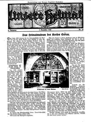 Sorauer Tageblatt vom 01.12.1935