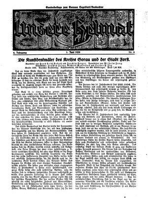 Sorauer Tageblatt vom 01.06.1939