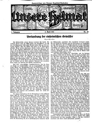 Sorauer Tageblatt vom 05.04.1941