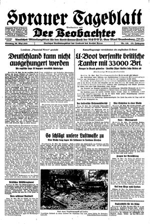 Sorauer Tageblatt vom 20.05.1941