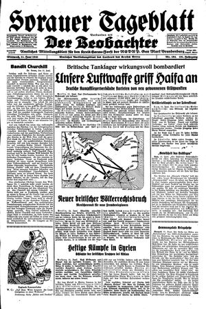 Sorauer Tageblatt on Jun 11, 1941