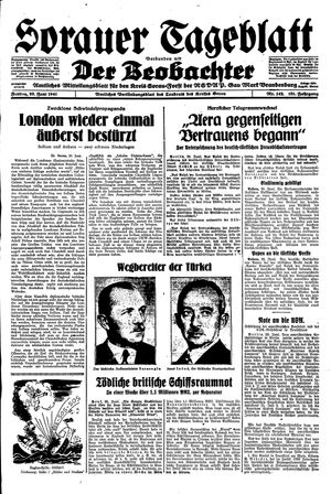 Sorauer Tageblatt vom 20.06.1941