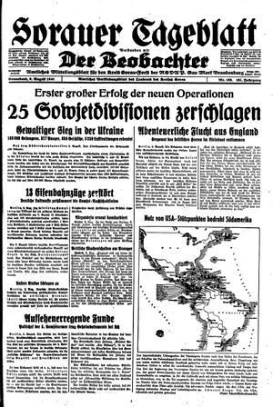 Sorauer Tageblatt vom 09.08.1941