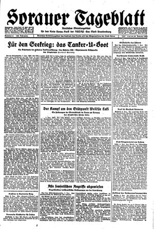 Sorauer Tageblatt vom 08.01.1943