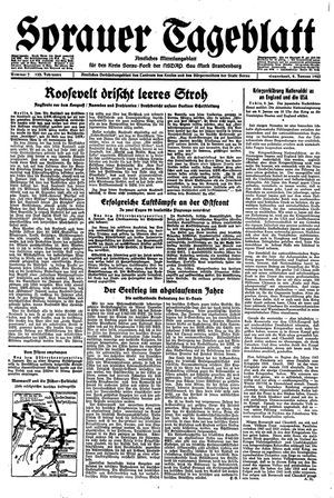 Sorauer Tageblatt vom 09.01.1943