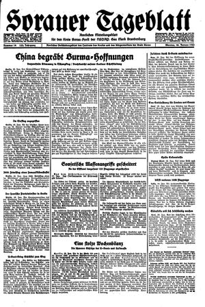 Sorauer Tageblatt vom 18.01.1943