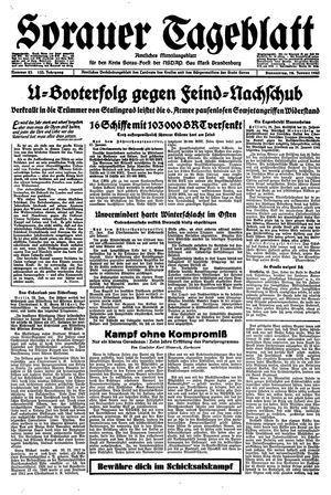 Sorauer Tageblatt vom 28.01.1943