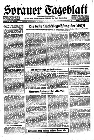 Sorauer Tageblatt vom 03.02.1943