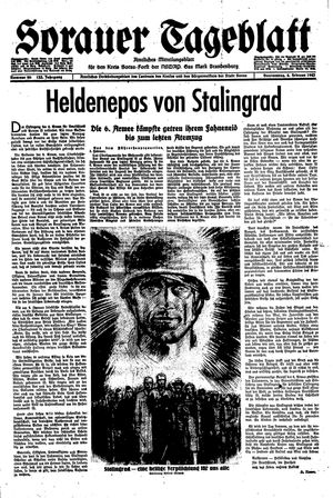 Sorauer Tageblatt vom 04.02.1943