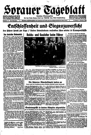 Sorauer Tageblatt vom 09.02.1943
