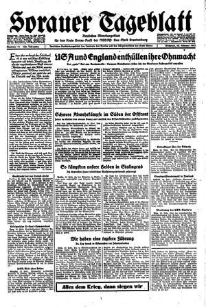 Sorauer Tageblatt vom 10.02.1943