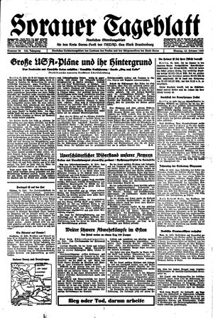 Sorauer Tageblatt vom 15.02.1943