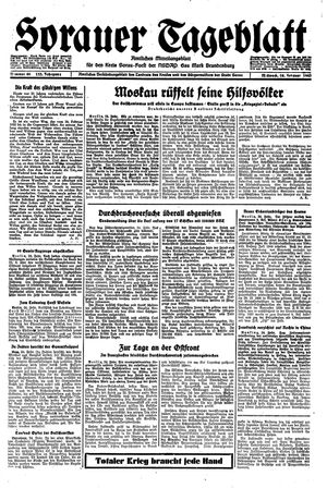 Sorauer Tageblatt vom 24.02.1943