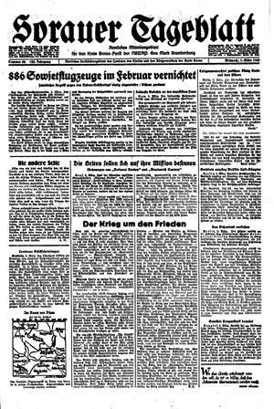 Sorauer Tageblatt on Mar 3, 1943