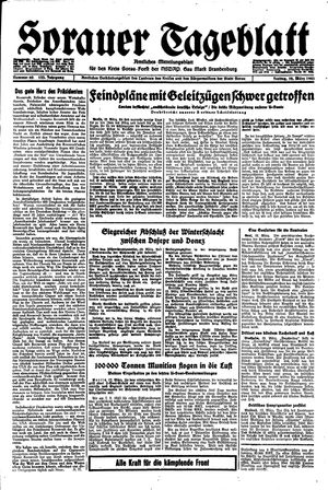 Sorauer Tageblatt vom 12.03.1943
