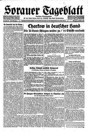 Sorauer Tageblatt vom 15.03.1943