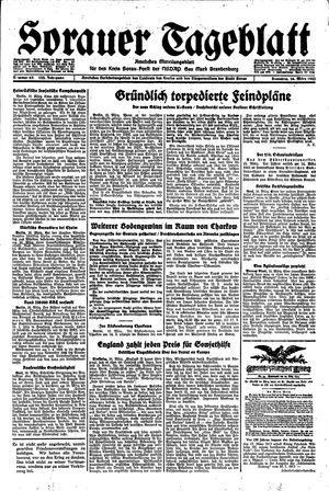Sorauer Tageblatt vom 16.03.1943