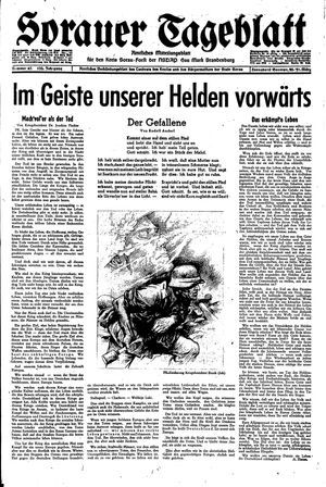 Sorauer Tageblatt vom 20.03.1943