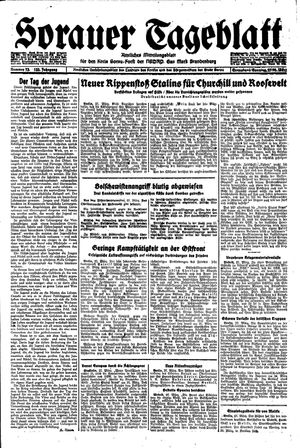 Sorauer Tageblatt vom 27.03.1943