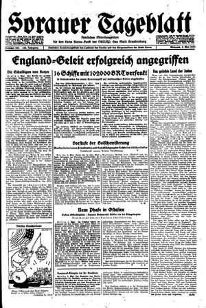 Sorauer Tageblatt vom 05.05.1943
