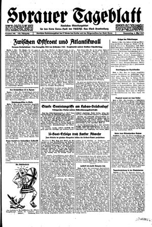 Sorauer Tageblatt on May 6, 1943
