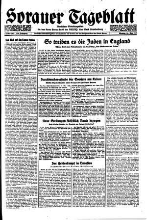 Sorauer Tageblatt vom 10.05.1943