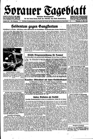 Sorauer Tageblatt vom 12.05.1943