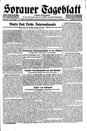 Sorauer Tageblatt vom 25.05.1943