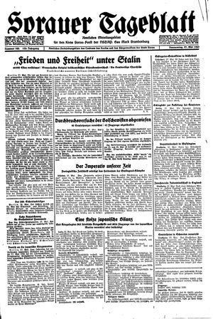 Sorauer Tageblatt vom 27.05.1943