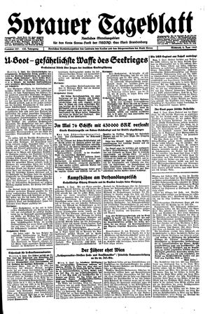 Sorauer Tageblatt vom 02.06.1943