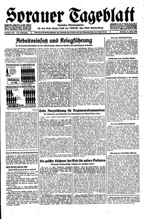 Sorauer Tageblatt vom 11.06.1943