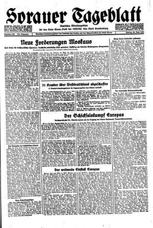 Sorauer Tageblatt vom 25.06.1943