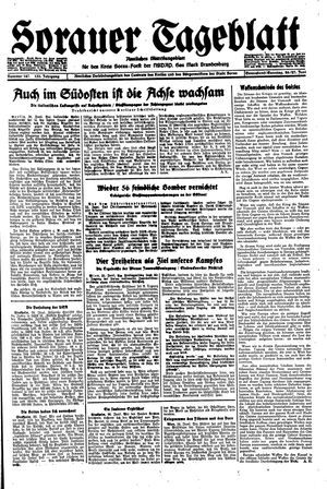 Sorauer Tageblatt vom 26.06.1943