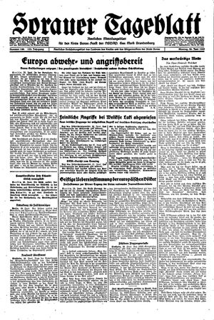 Sorauer Tageblatt vom 28.06.1943