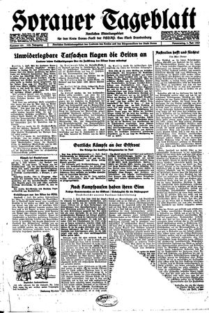 Sorauer Tageblatt vom 01.07.1943