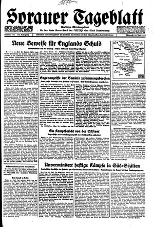 Sorauer Tageblatt vom 14.07.1943