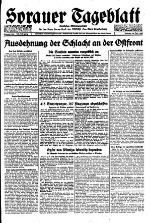 Sorauer Tageblatt vom 19.07.1943
