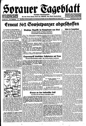 Sorauer Tageblatt vom 20.07.1943