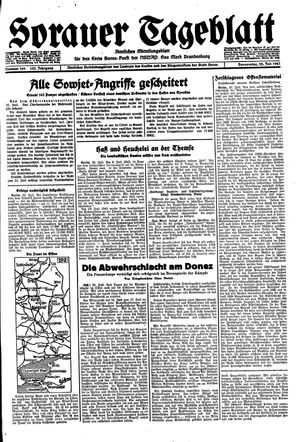 Sorauer Tageblatt vom 22.07.1943