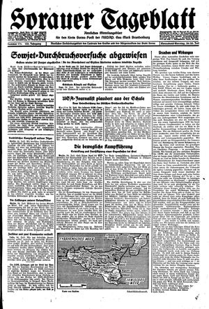 Sorauer Tageblatt vom 24.07.1943