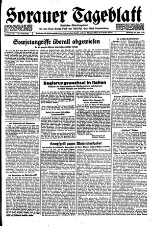 Sorauer Tageblatt vom 26.07.1943