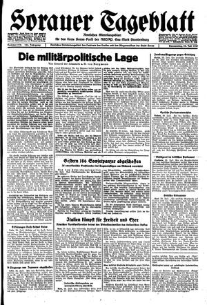 Sorauer Tageblatt vom 29.07.1943