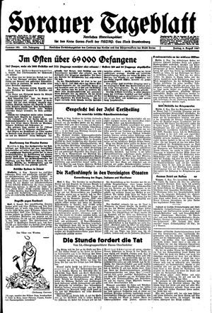 Sorauer Tageblatt on Aug 6, 1943
