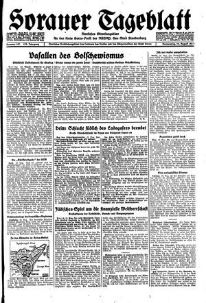 Sorauer Tageblatt vom 12.08.1943