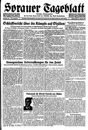 Sorauer Tageblatt vom 19.08.1943